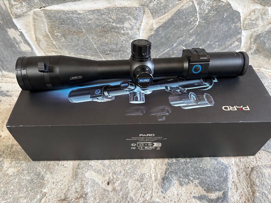 Luneta Pard DS 35 70 si lanterna tl3 zii noapte nightvision