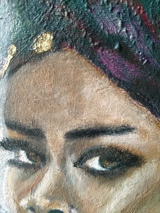 Картина маслом холст