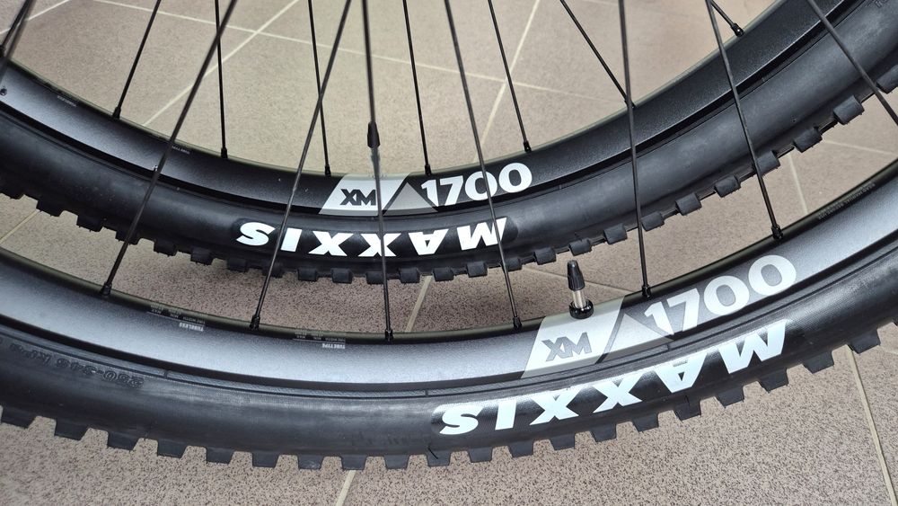 Roti noi DT Swiss XM1700 pe 29 + Maxxis Minion DHF+DHR