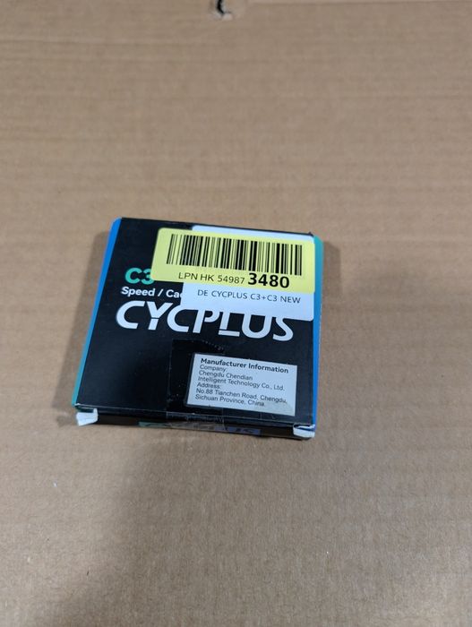 Senzor cadenta & viteză CYCPLUS dual Bluetooth ANT+ set de 2 – Negru