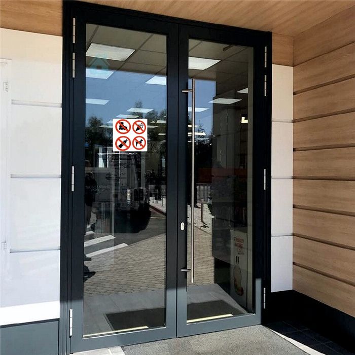 Алюминиевые двери Перегородки