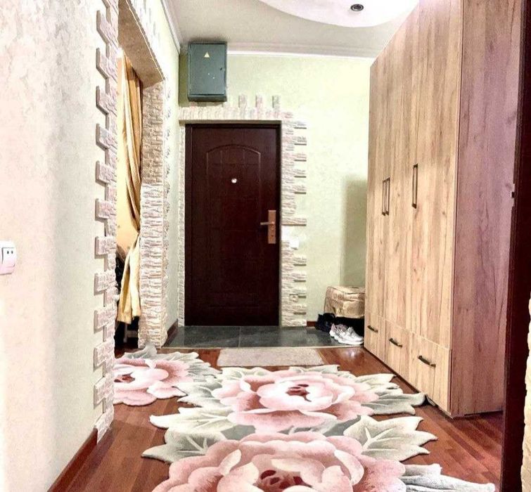 Юнусабад19 3/3/5 |Евроремонт  Не Торец| Зал, две спальни Балкон 2х6,4|