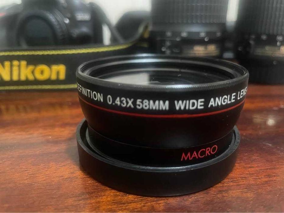 Зеркальный фотоаппарат Nikon D3200 Double Kit (18-55 + 55-200)