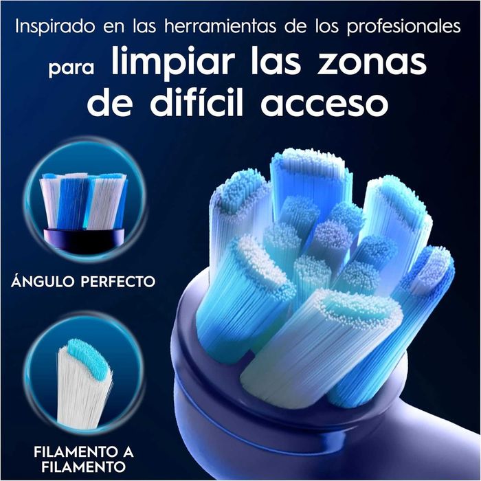 Комплект от 7 броя резервни глави за четка за зъби Oral-B iO Ultimate Clean , бели