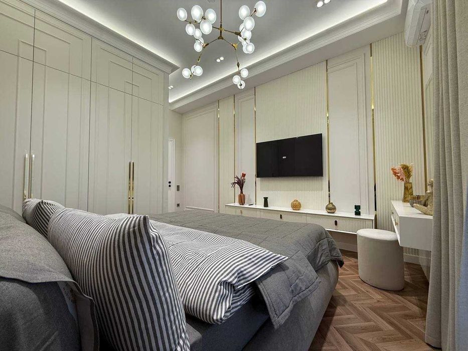 4-комнатная квартира 107,5 м² с евроремонтом в ЖК Oz Mahal