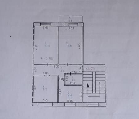 Продам 3 комнатную квартиру, 9 мкр