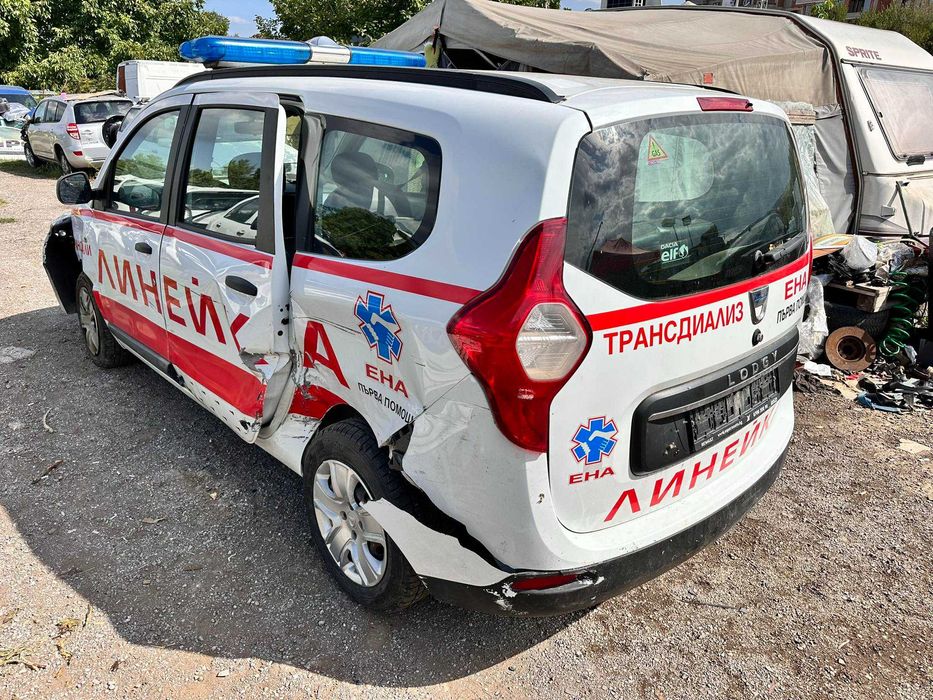 НА ЧАСТИ! Dacia Lodgy 1.6i 2019 г. 109 кс. ЛИНЕЙКА 7-местен H4M740