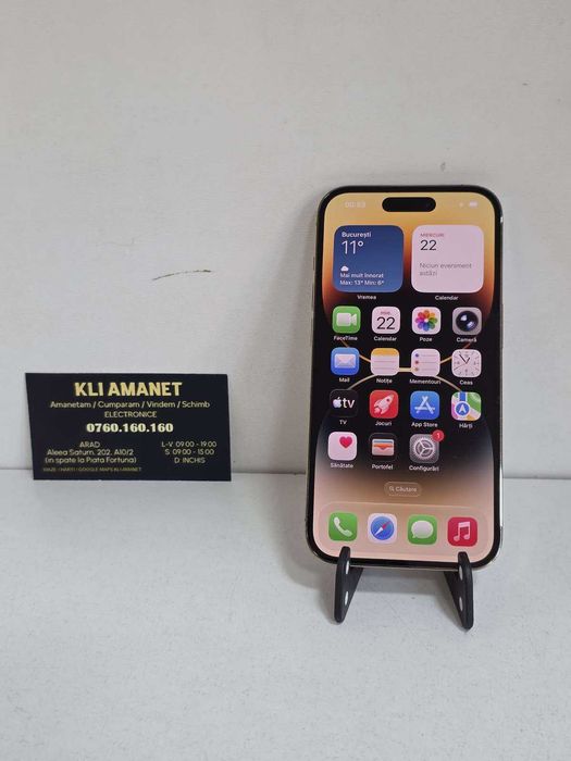 iPhone 14 Pro, 256 Gb, Bat. 95% - KLI Amanet