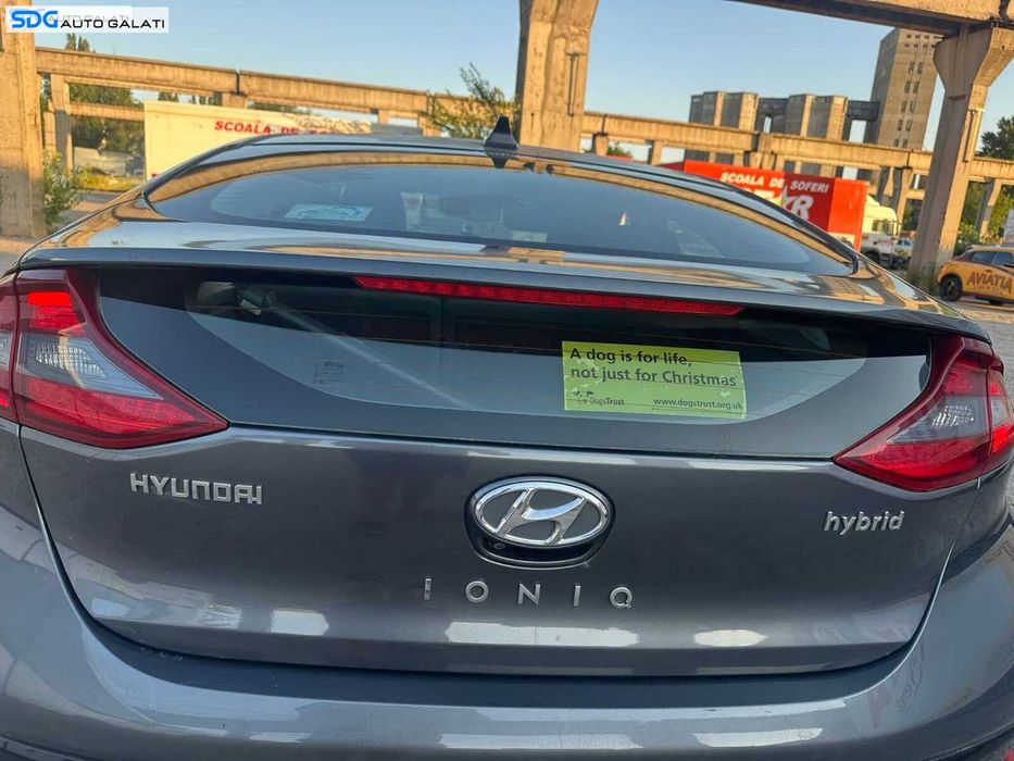 Eleron Spoiler Hayon Haion Portbagaj FARA Stop Auxiliar Hyundai Ioniq 2016 - 2019 Culoare YT3 Stardust Gray [LS1335]