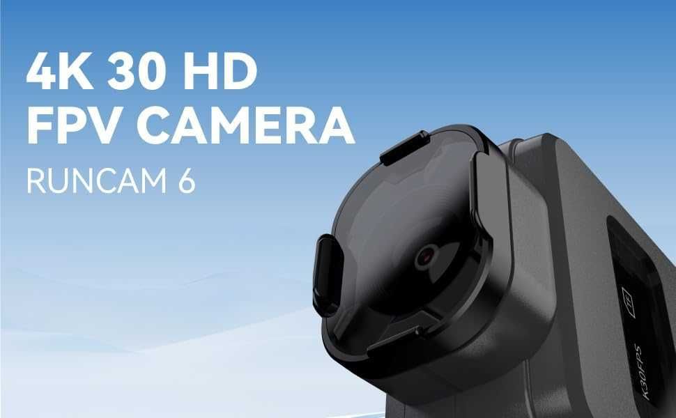 FPV камера RunCam 6 4K 30fps за дрон и RC модели