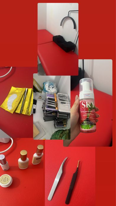 Продам всё для наращивания ресниц