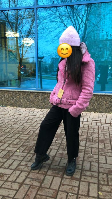 НОВАЯ шуба-авиатор, 100% овчина