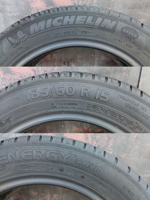 2бр летни гуми 185/60/15 Michelin Energy Saver 
dot21