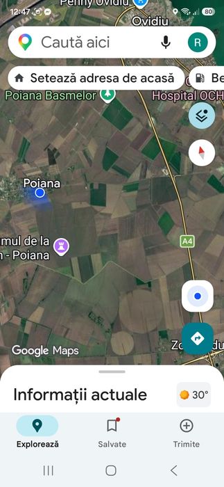 Vand teren in sat poiana