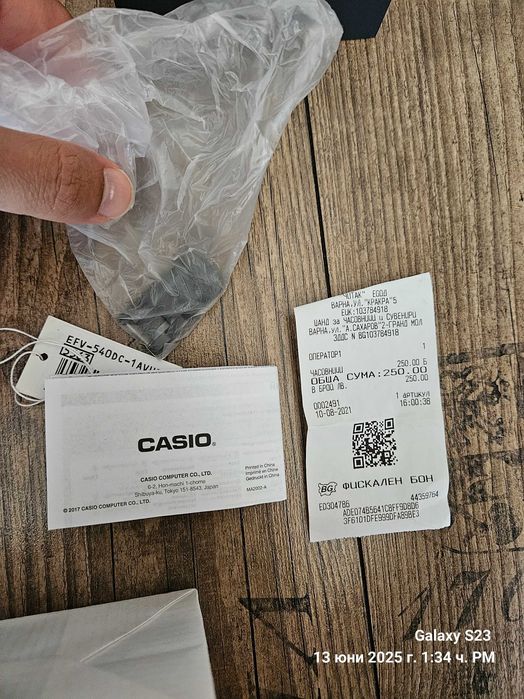 Часовник Casio efv 540dc