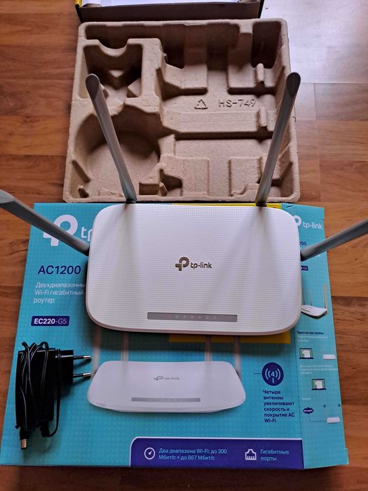 Продам гигабитный роутер tp-link AC1200
