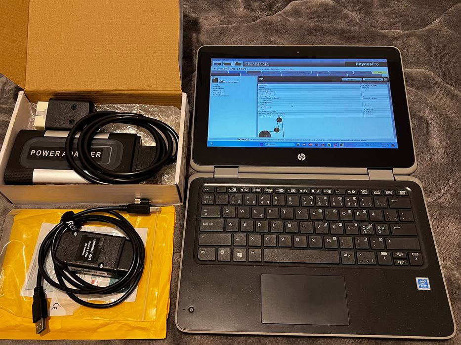Kit tableta / laptop  + tester / diagnoză delphi 2021 + VCDS 2025