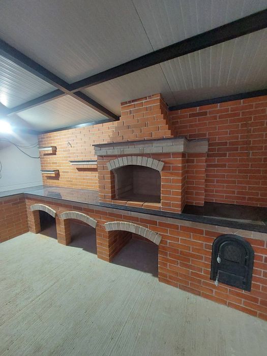 Grătare din cărămidă Grătare Rustice