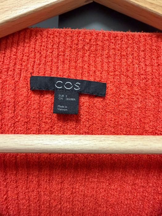 Pulover portocaliu, mărimea S, COS