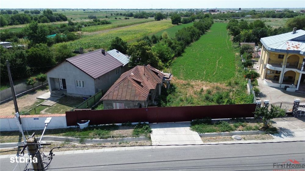 Teren  4.699mp sat Milcov de vanzare la sosea