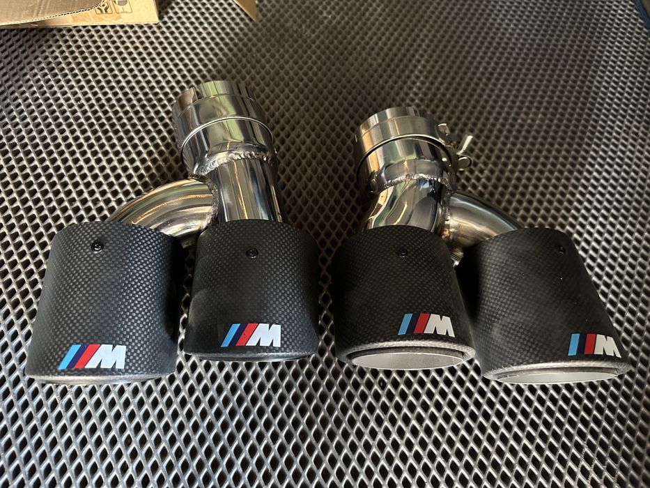 M Насадки на выхлоп bmw