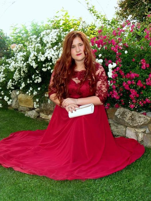 Бална рокля шита по поръчка 2018 година