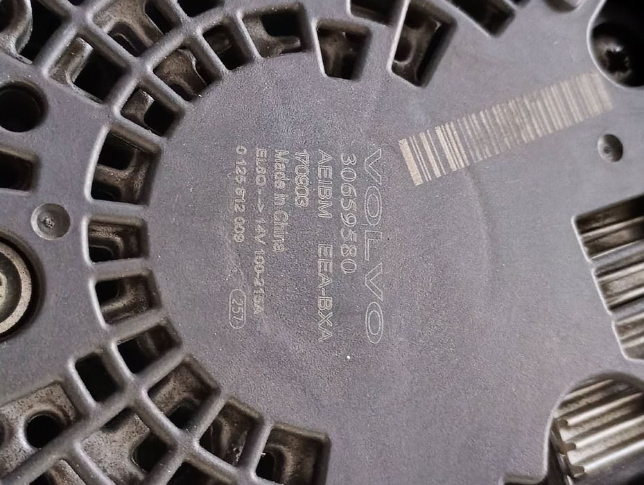 Generator/alternator belt tensioner Volvo AE1BM 30659580 VOLVO S60 I 384 2000 - 2010 AWD B 5244 T5 191KW|260HP