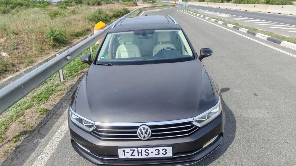 VW Passat An 2015 Motor 2.0 TDi Model Highline Deosebit Interior Piele Crem