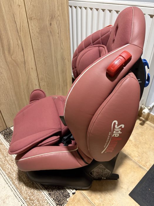 Столче за кола Lorielli Arthur (0-25 КГ) Розово + ISOFIX