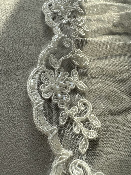 Сватбен воал от италиански плат