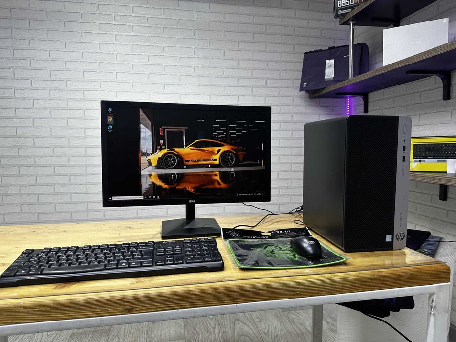 Фирменный ПК HP в полном комплекте