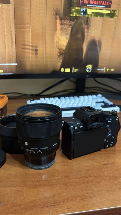 Sony A7 IV + sigma 85mm f/1.4