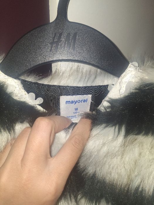 Детско палто с пух