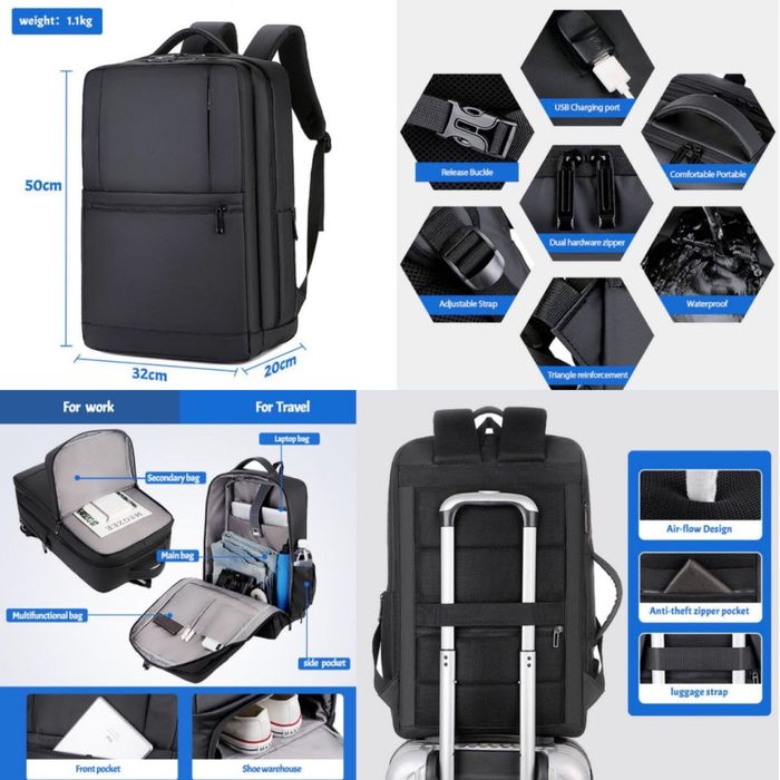 Бизнес рюкзак для ноутбука