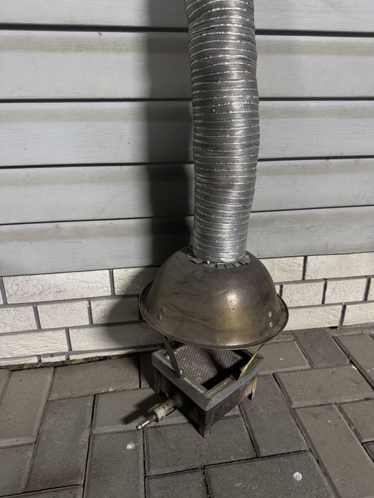 Печка для зимней рыбалки самоделка