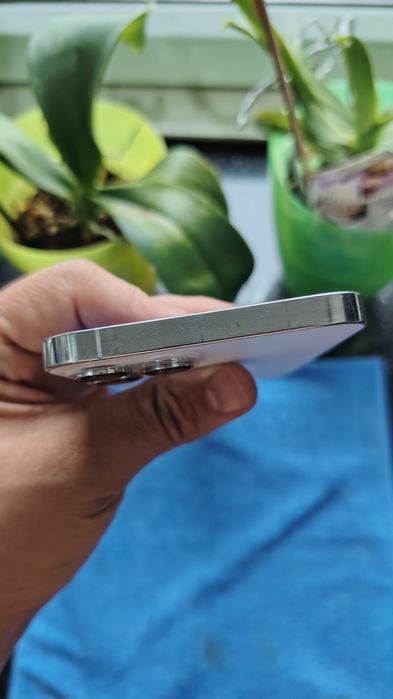 IPhone 12  Max 128GB Alb Display Original Fisurat