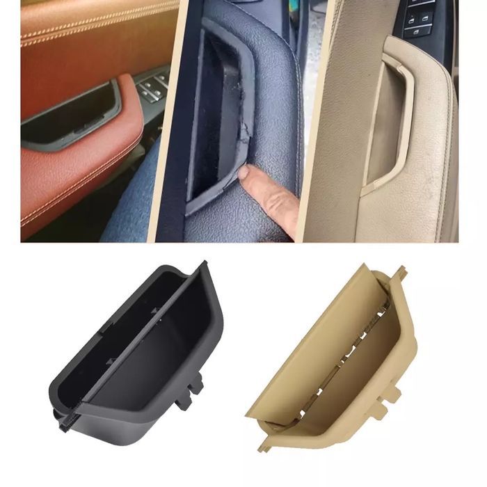 Maner trim fata usa scoica sofer dreapta bej negru Bmw X3 X4 F25 F26