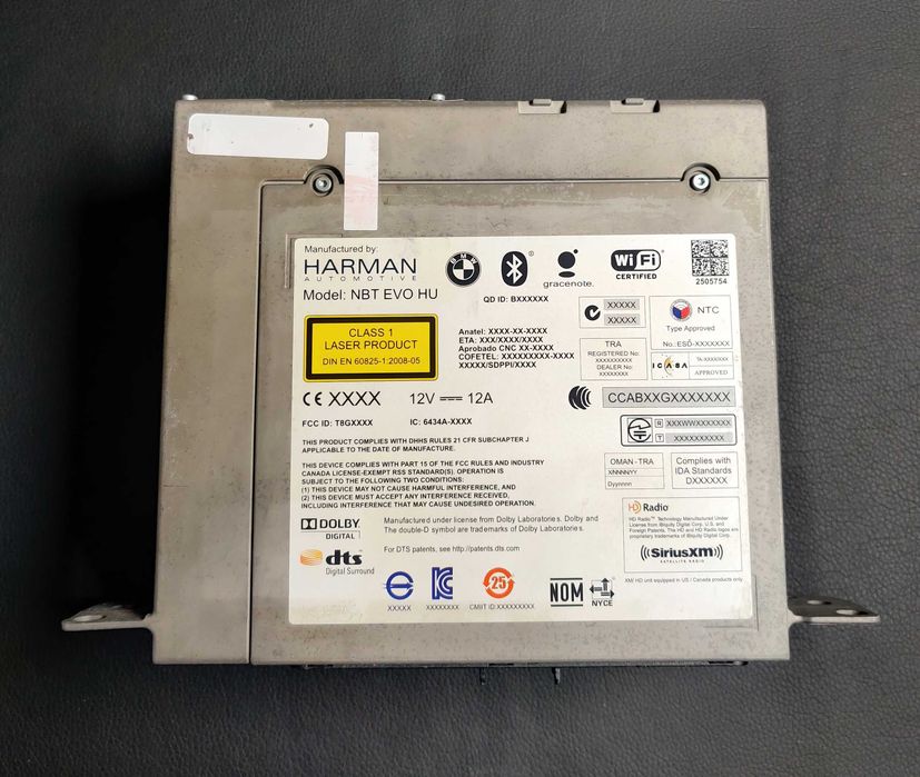 Navigatie BMW NBT EVO B209 HW 2.1 APIX 2, FM, GPS, 4GB - G Series