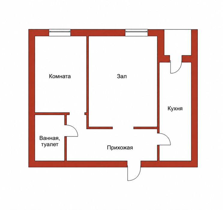 Продам 2 х комн квартиру