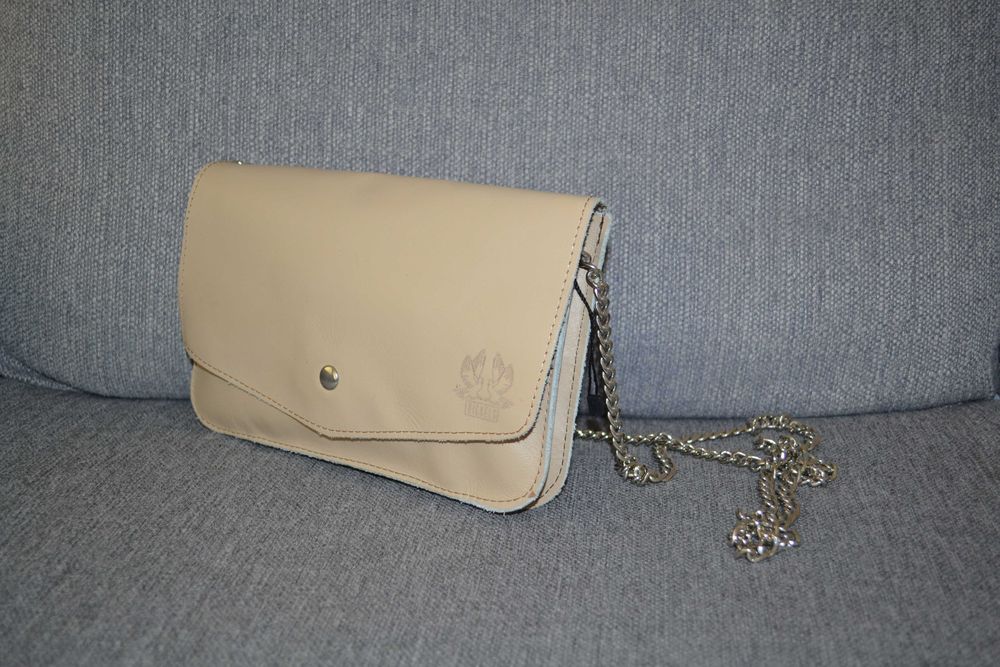 Нова чанта Nickels Никелс естествена кожа