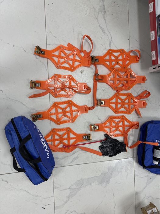 Вериги за сняг,лед,кал и пясък / за алуминеви джанти 8броя до 19цола