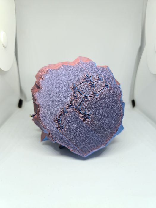 Зодиакални фигури - 3д принтирани със съзвездие отдолу