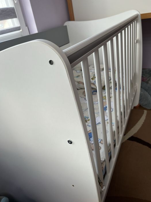 Бебешко креватче за матрак 120/60 + мартак