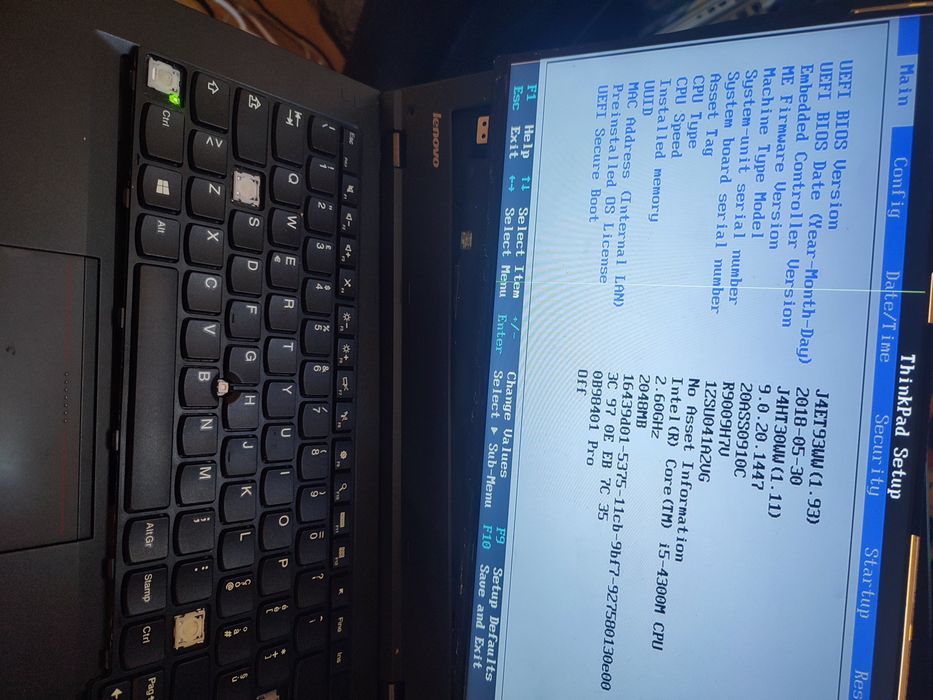 Placa de baza laptop Lenovo L440 - i-uri generația 4 - OK