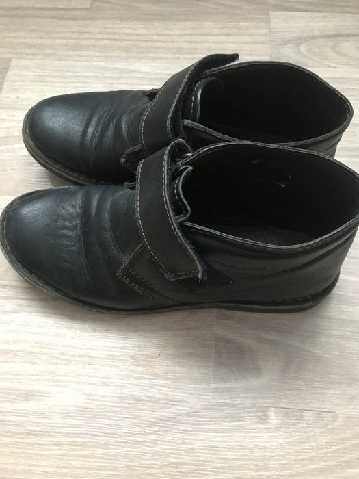 Продам кожаные ботинки