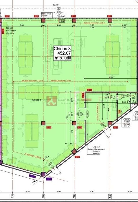 Spatiu Comercial 453 Mp | Stupini