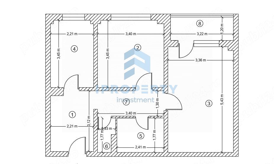 Vanzare Apartament 2 camere in Gorjului