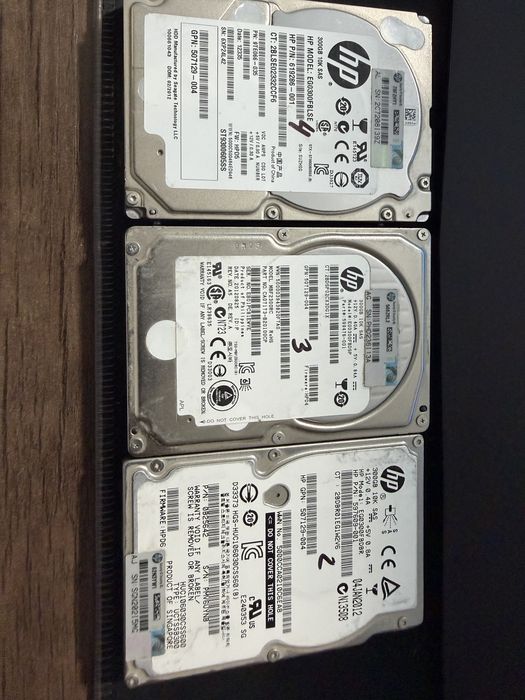 Жесткик диски HP 300Gb sas