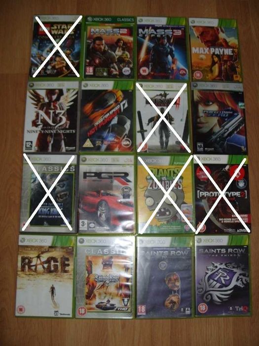Игри за Xbox 360 Част 5 - 20 € за брой