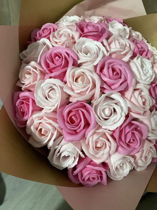 Buchet trandafiri sapun